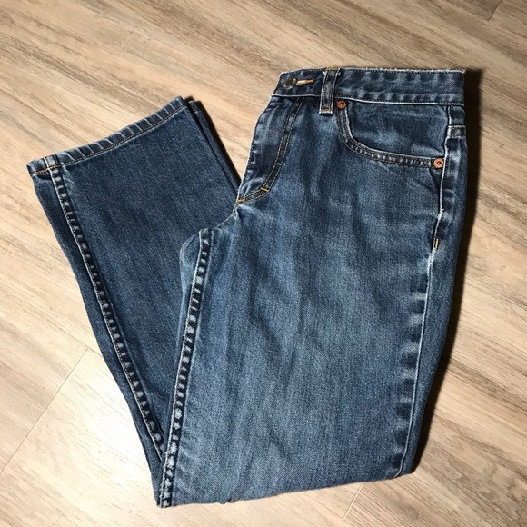Banana Republic Stretch Denim Straight Leg Jeans - Picture 1 of 4